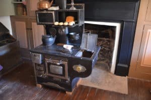 Kitchen at Winsor Castle at Pipe Spring National Monument in Utah