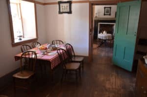 Kitchen at Winsor Castle at Pipe Spring National Monument in Utah