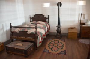 Telegraph office at Winsor Castle at Pipe Spring National Monument in Utah