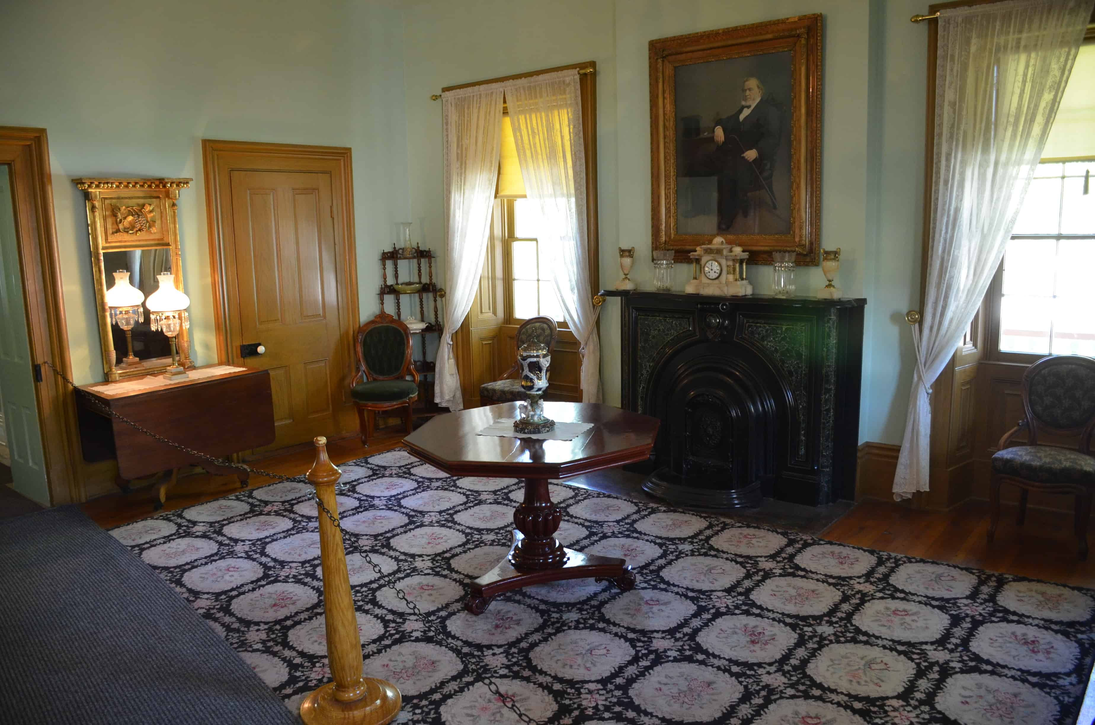 Parlor at the Brigham Young Winter Home in St. George, Utah