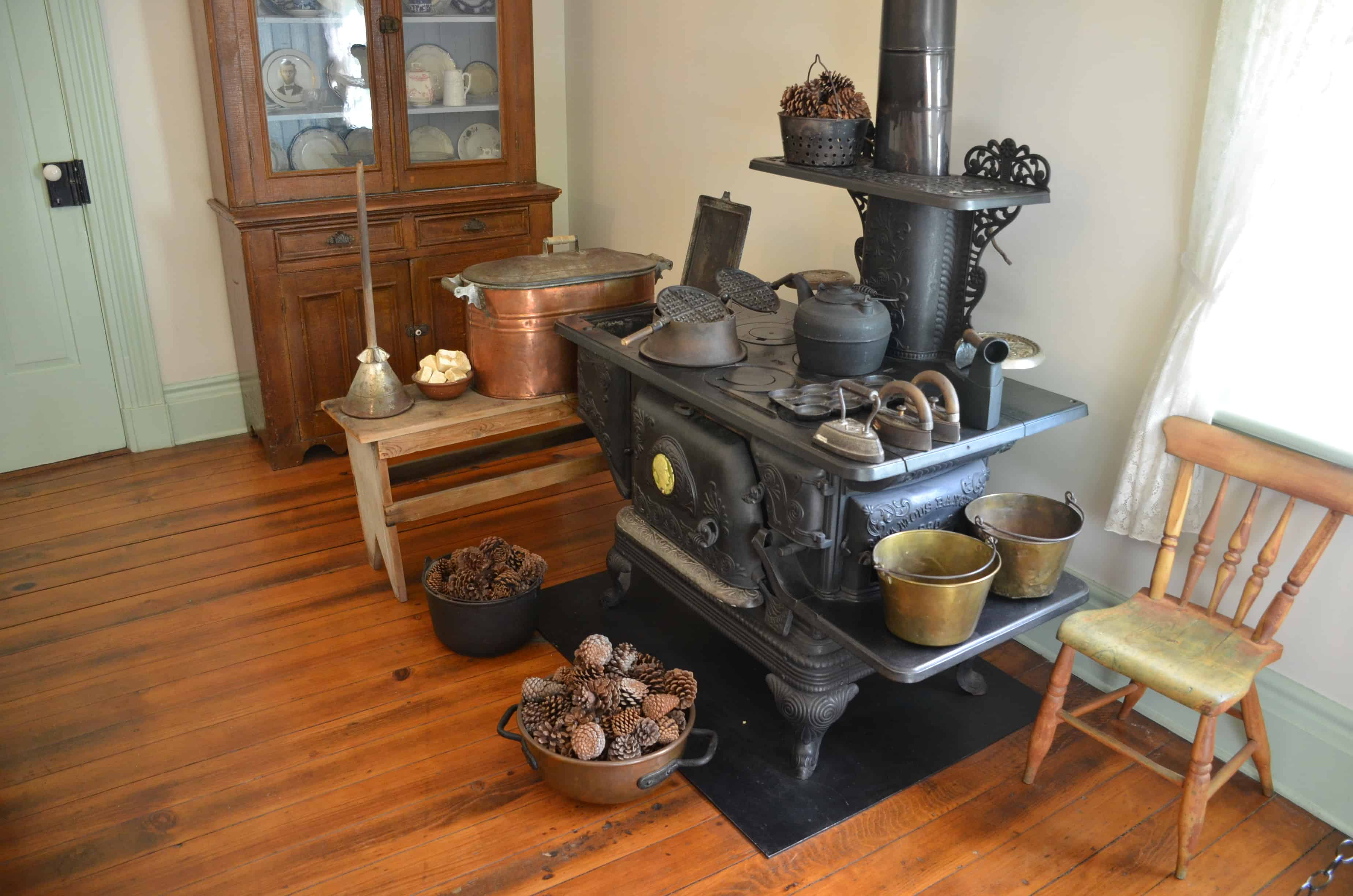 Kitchen at the Brigham Young Winter Home in St. George, Utah