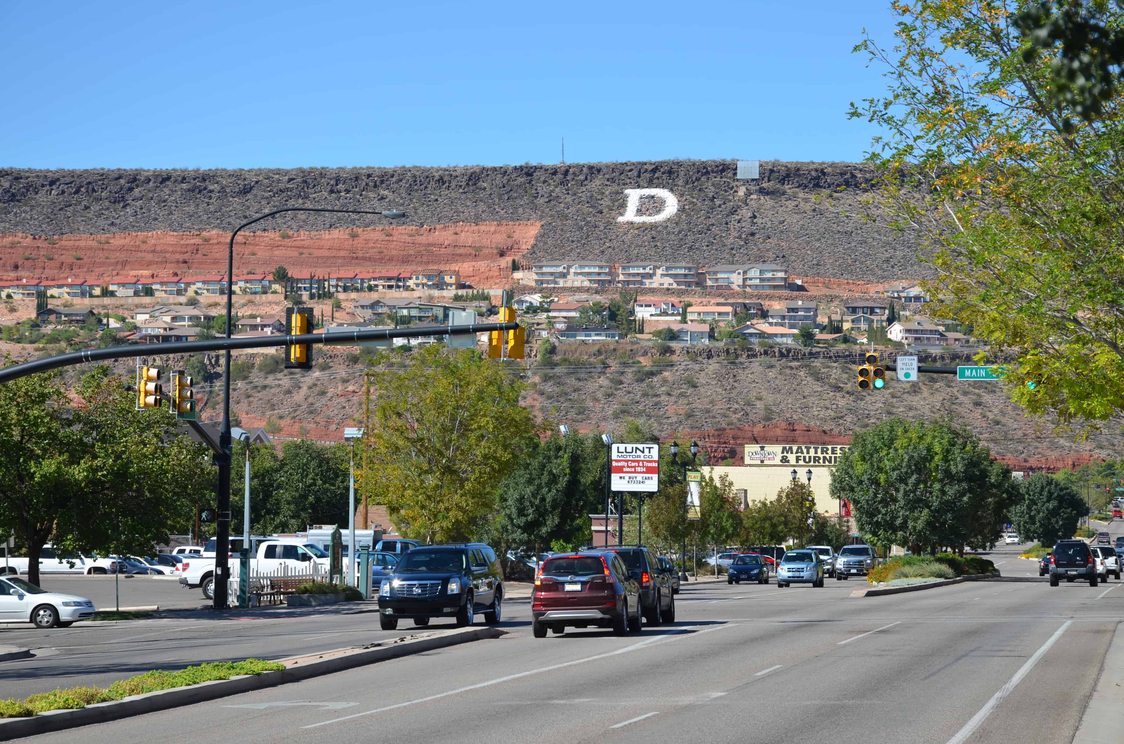 D for Dixie in St. George, Utah