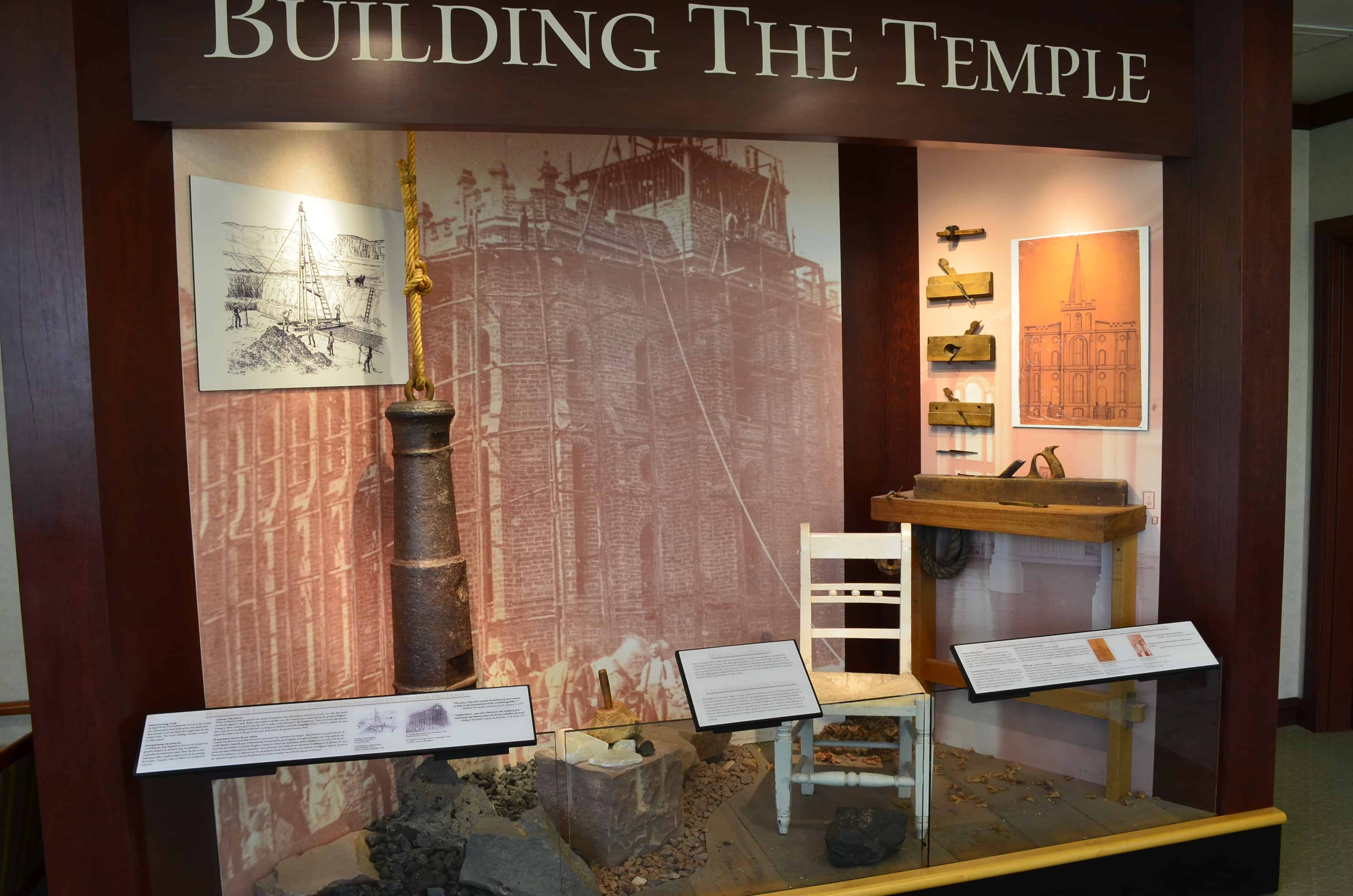 Visitor center at the St. George Utah Temple in St. George, Utah