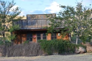 Music hall at Hackberry General Store in Hackberry, Arizona