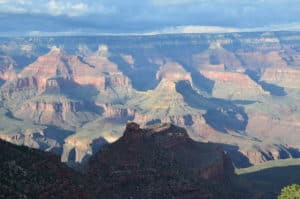 View from the Kolb Studio at Grand Canyon Village, Grand Canyon National Park in Arizona