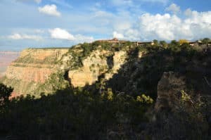 View from the Lookout Studio at Grand Canyon Village, Grand Canyon National Park in Arizona