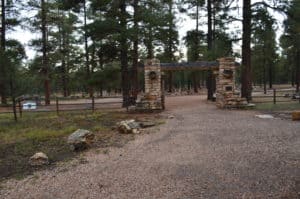 Pioneer Cemetery at Grand Canyon Village, Grand Canyon National Park in Arizona