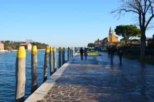 Northern side of the island on Mazzorbo, Italy