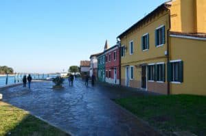 Northern side of the island on Mazzorbo, Italy