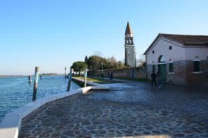 Northern side of the island on Mazzorbo, Italy