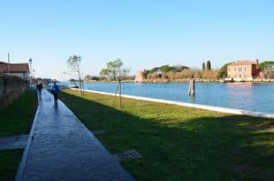 Northern side of the island on Mazzorbo, Italy