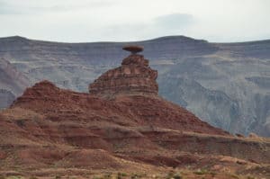 Mexican Hat Rock in Mexican Hat, Utah