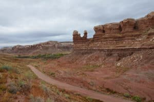 Near Calf Canyon in Bluff, Utah