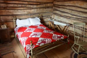 Joseph Barton Cabin at Bluff Fort in Bluff, Utah