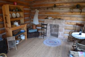 Decker Cabin at Bluff Fort in Bluff, Utah