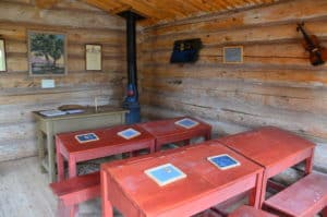 Charles Walton Family Cabin at Bluff Fort in Bluff, Utah