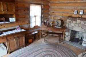 Parley Butt Cabin at Bluff Fort in Bluff, Utah