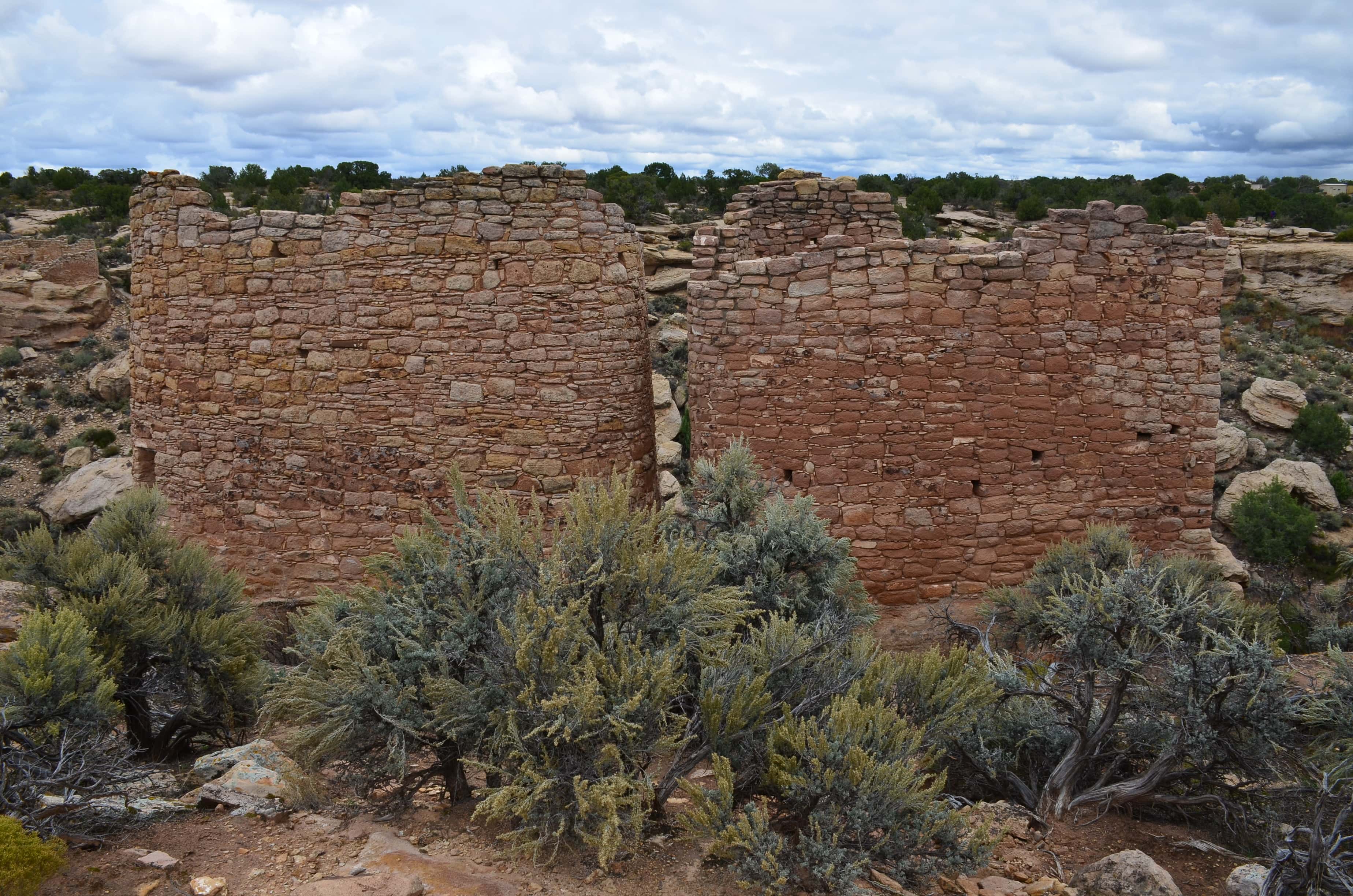 Twin Towers at Hovenweep National Monument in Utah