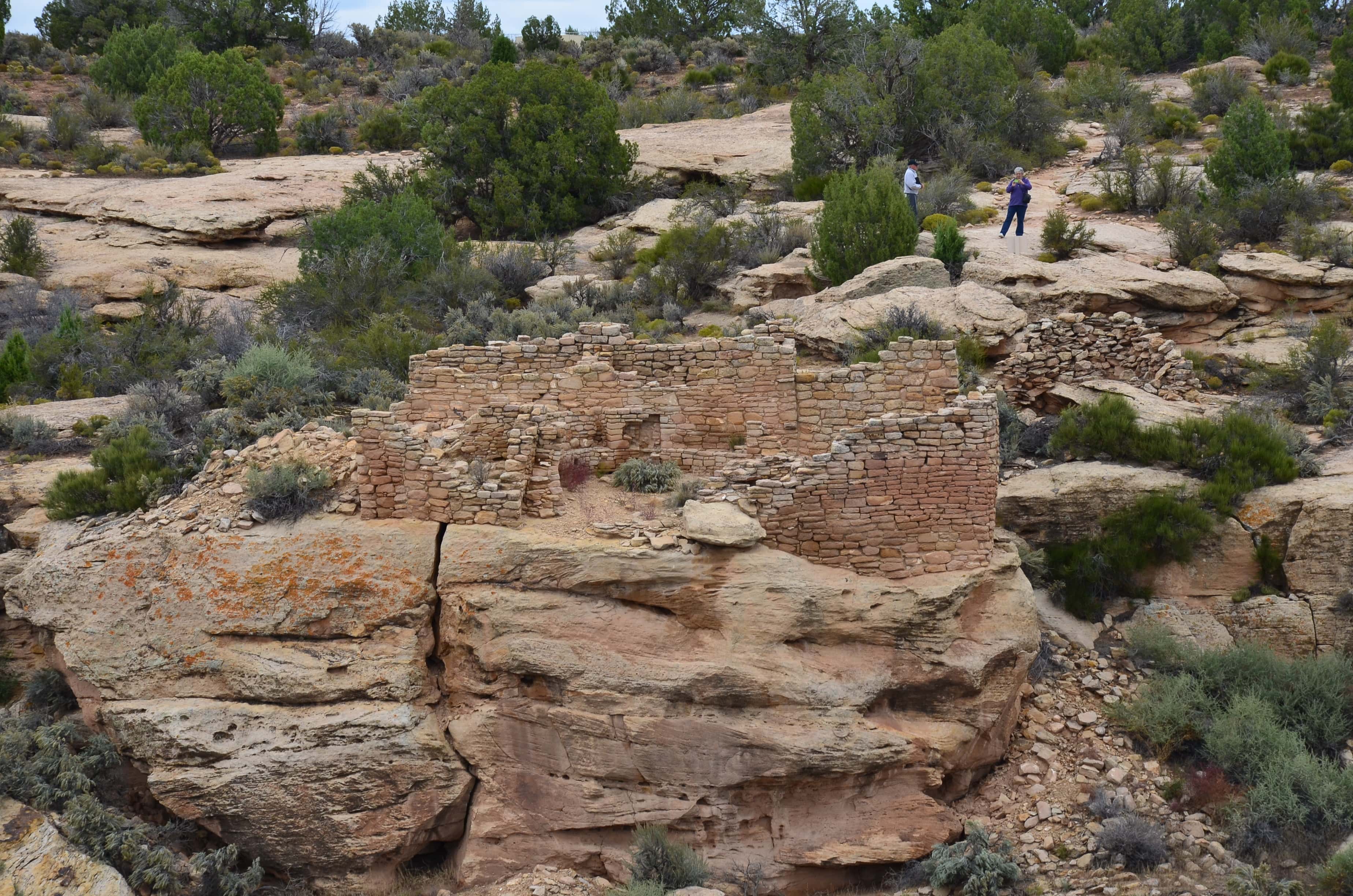 Unit Type House at Hovenweep National Monument in Utah