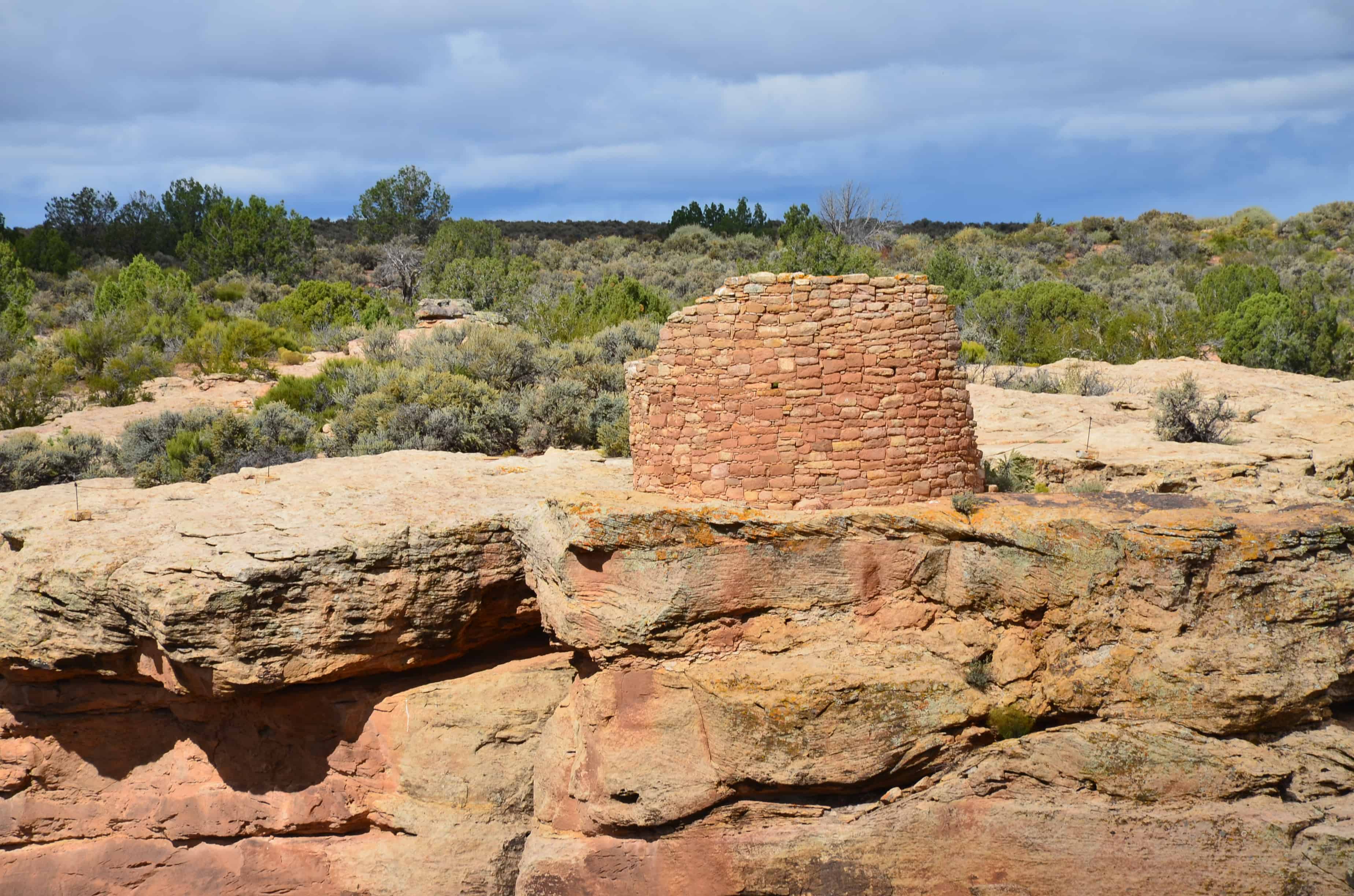 Tower Point at Hovenweep National Monument in Utah