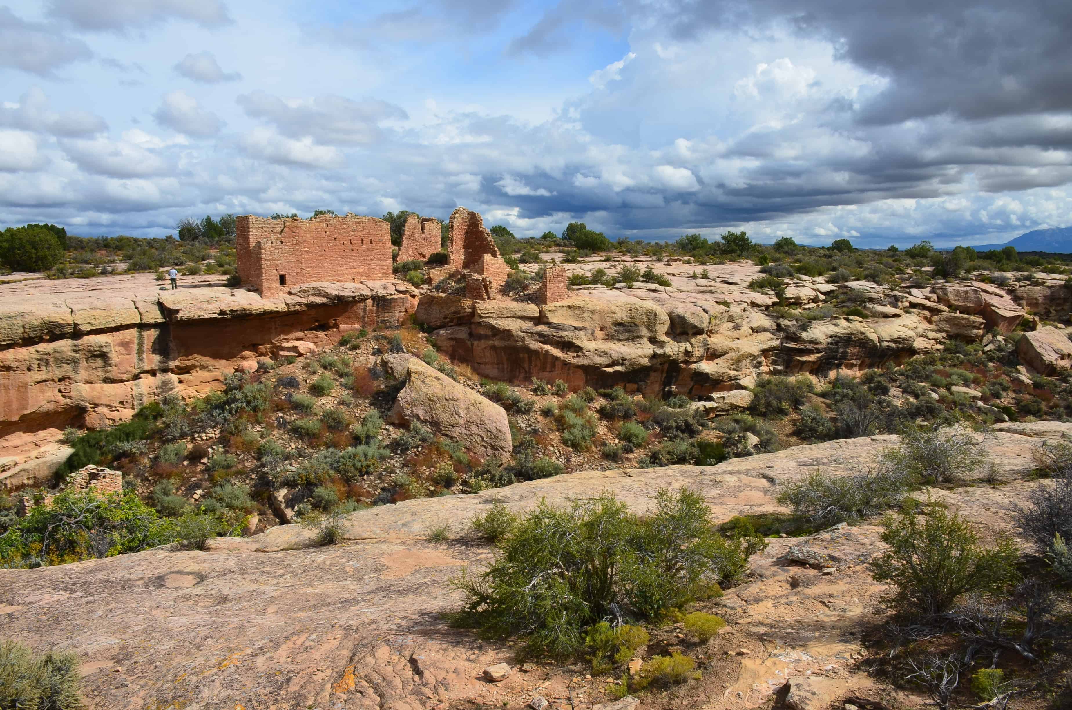 Hovenweep Castle at Hovenweep National Monument in Utah