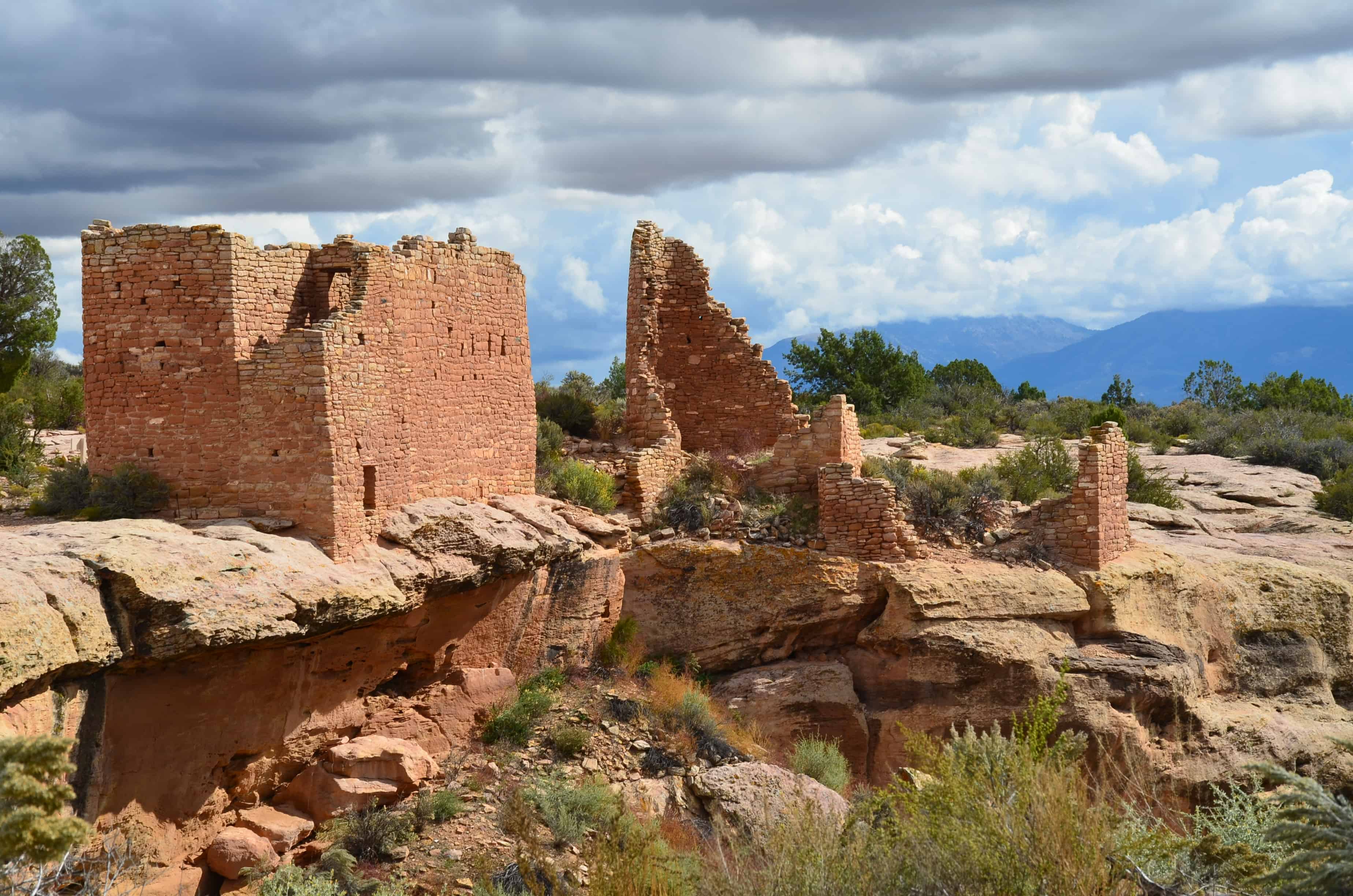 Hovenweep Castle at Hovenweep National Monument in Utah