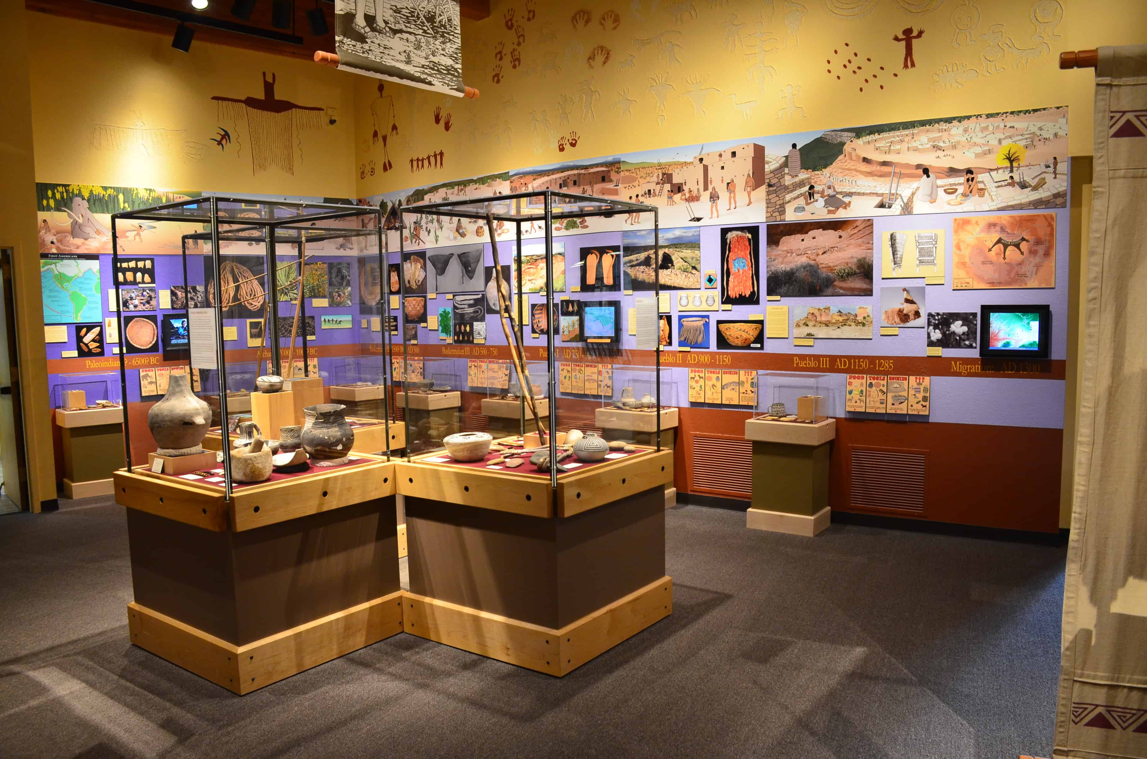 Museum at Canyons of the Ancients Visitor Center and Museum at Canyons of the Ancients National Monument in Colorado