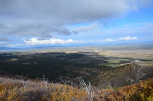 Montezuma Valley Overlook at Mesa Verde National Park in Colorado