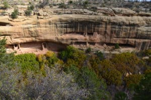 Fire Temple at Mesa Verde National Park in Colorado