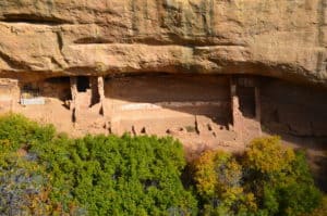 Fire Temple at Mesa Verde National Park in Colorado