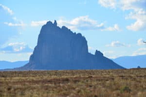 Shiprock in New Mexico