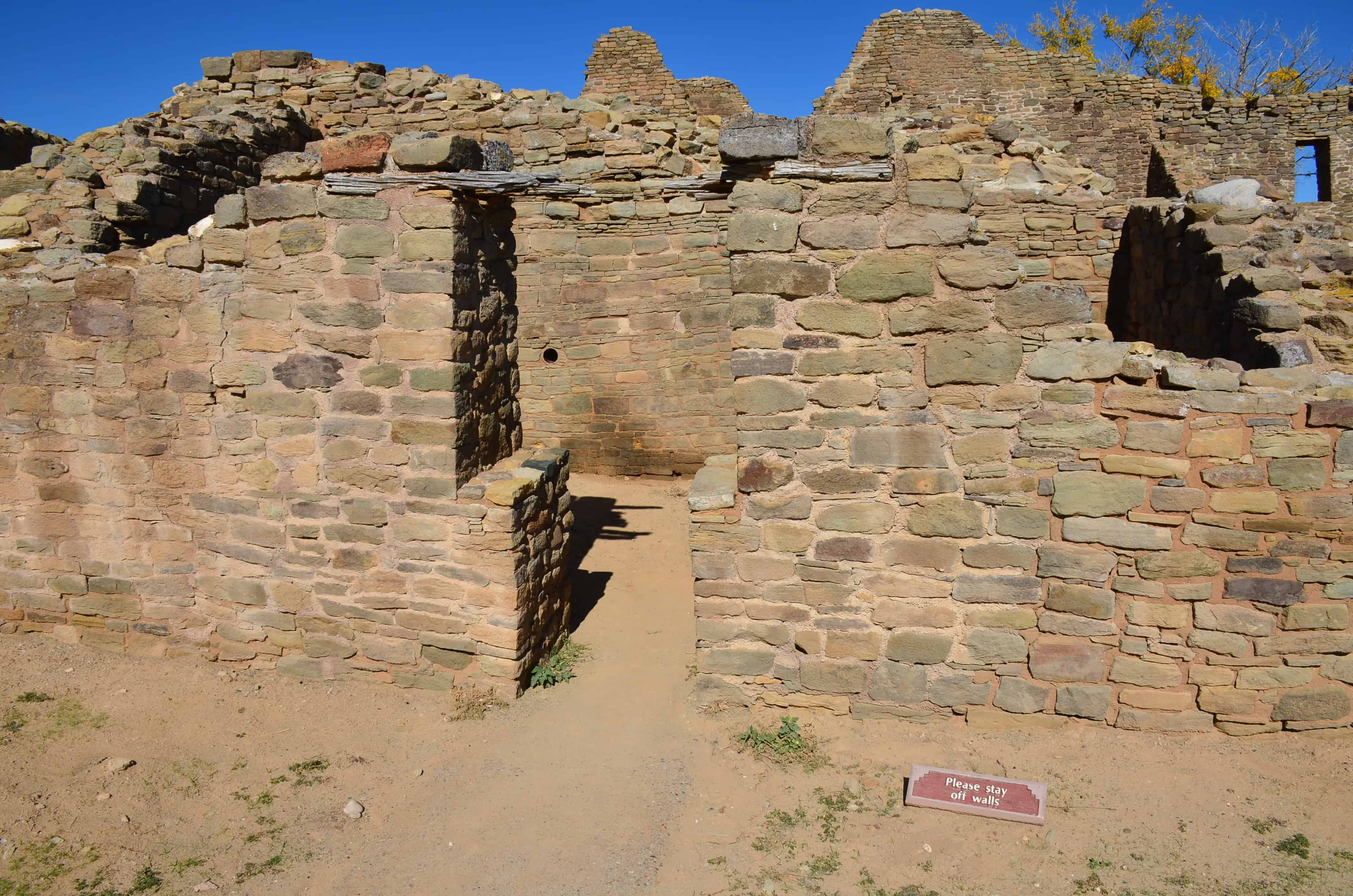 Ruined structure at Aztec West