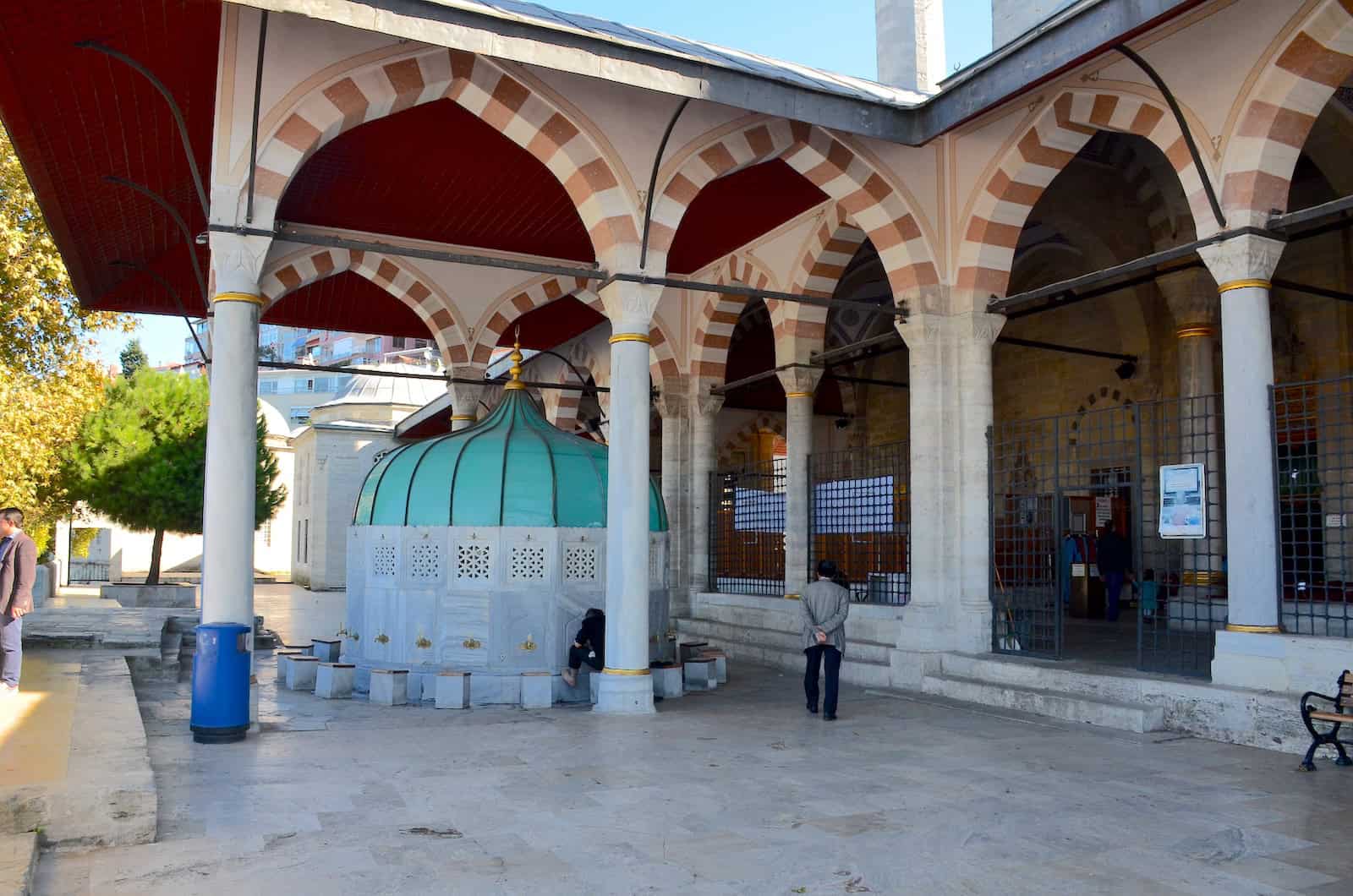 Fountain at the Mihrimah Sultan Mosque