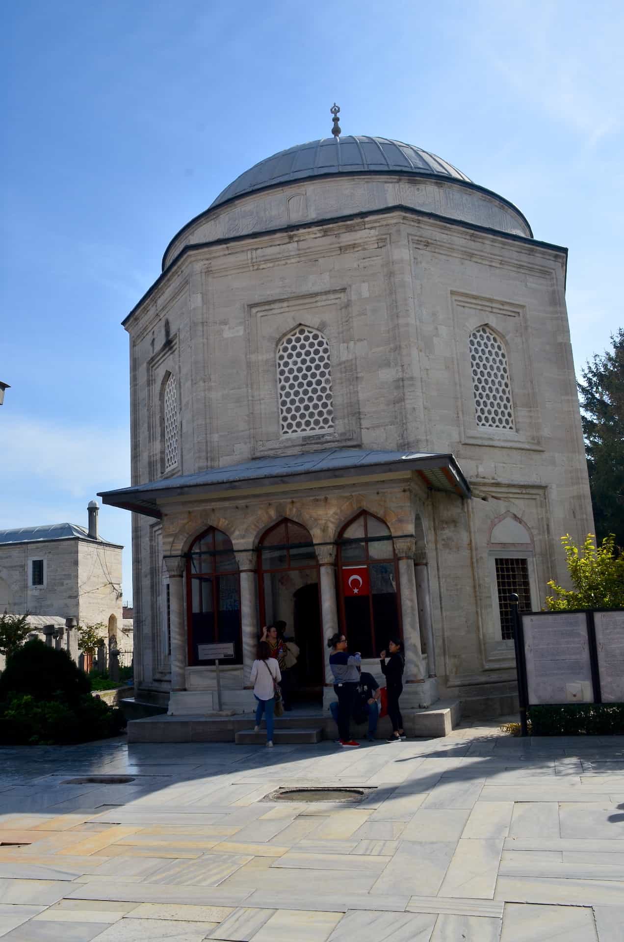 Tomb of Hürrem Sultan at Süleymaniye Mosque in Istanbul, Turkey