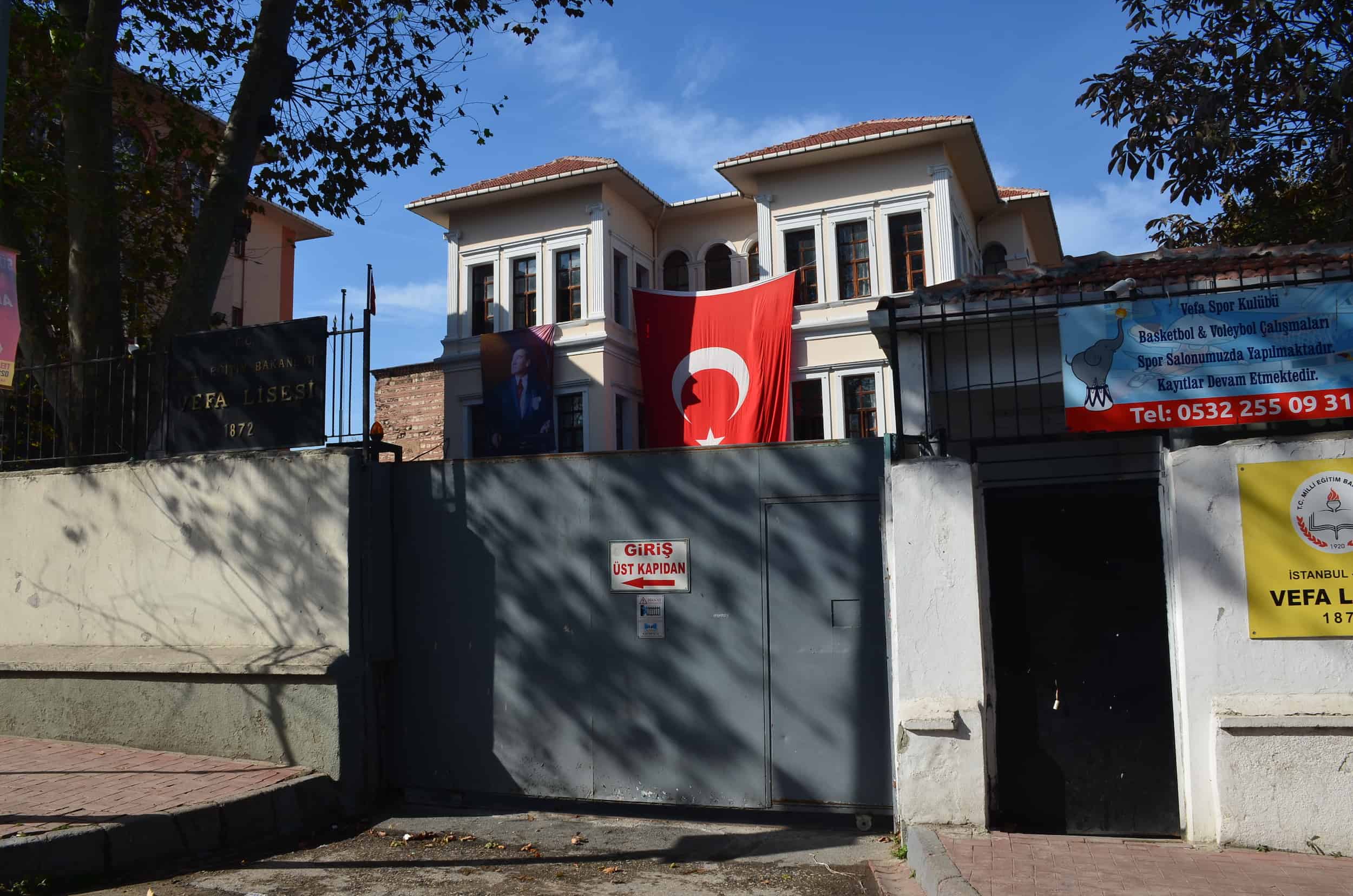 Mütercim Rüşdi Pasha Mansion in Vefa, Istanbul, Turkey