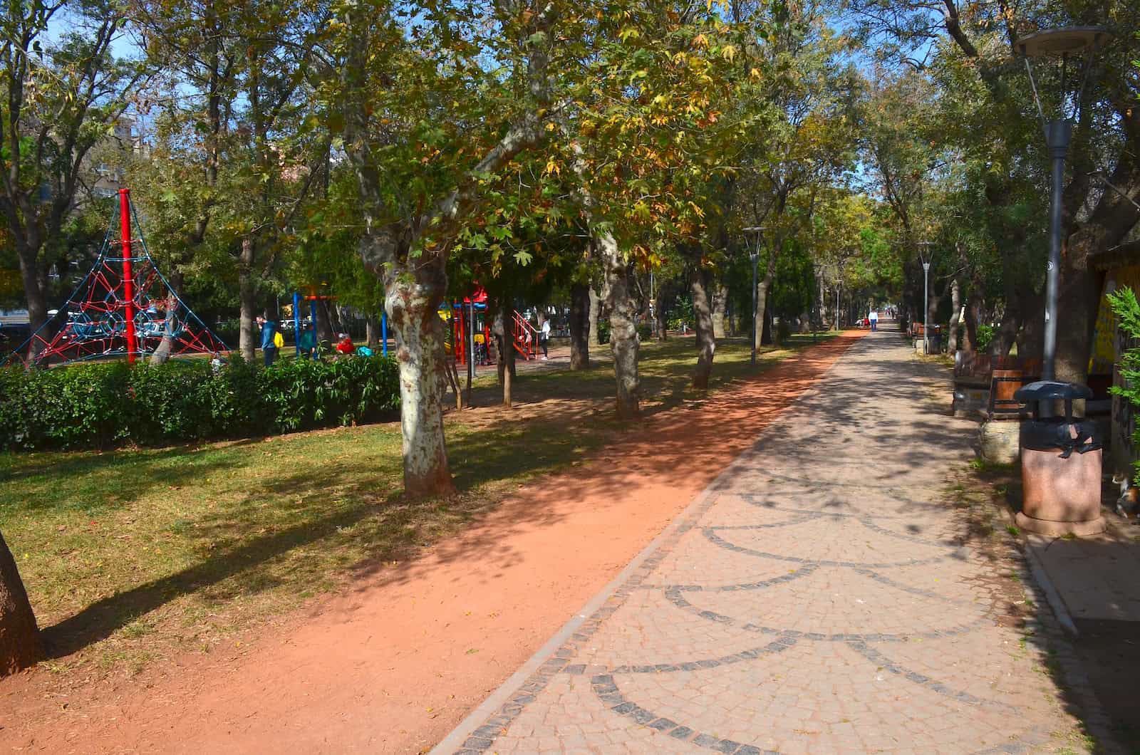 Yoğurtçu Park in Moda, Istanbul, Turkey