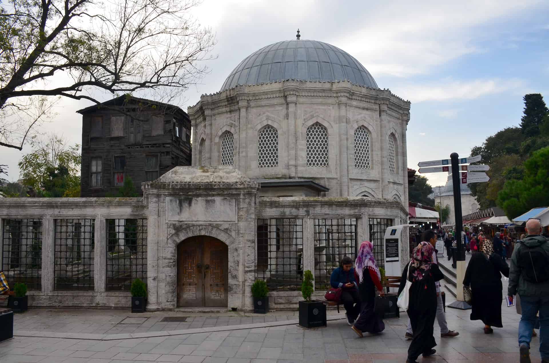 Tomb of Ferhad Pasha in Eyüp, Istanbul, Turkey
