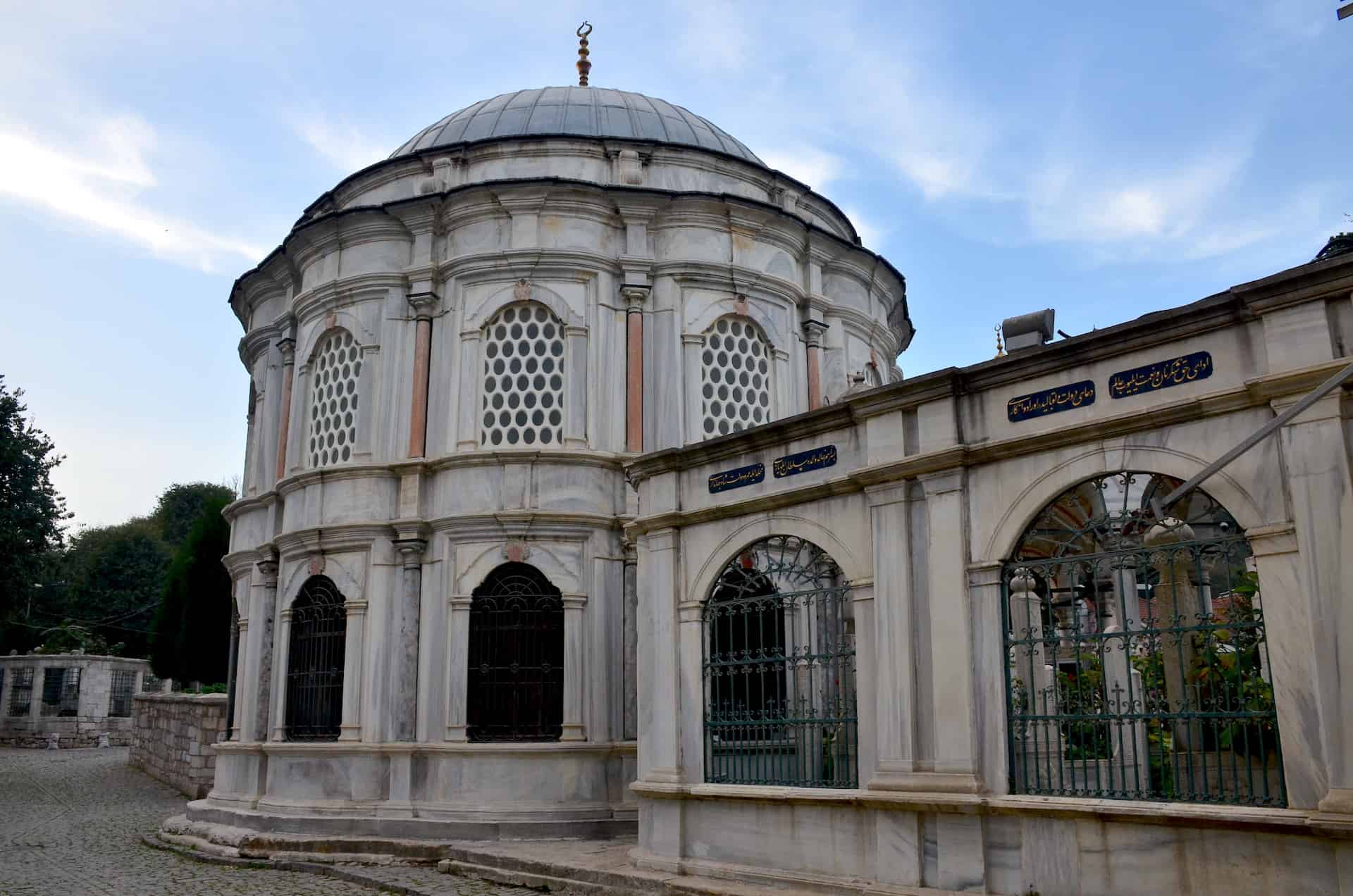 Tomb of Mihrişah Sultan on the Cülus Yolu in Eyüp, Istanbul, Turkey