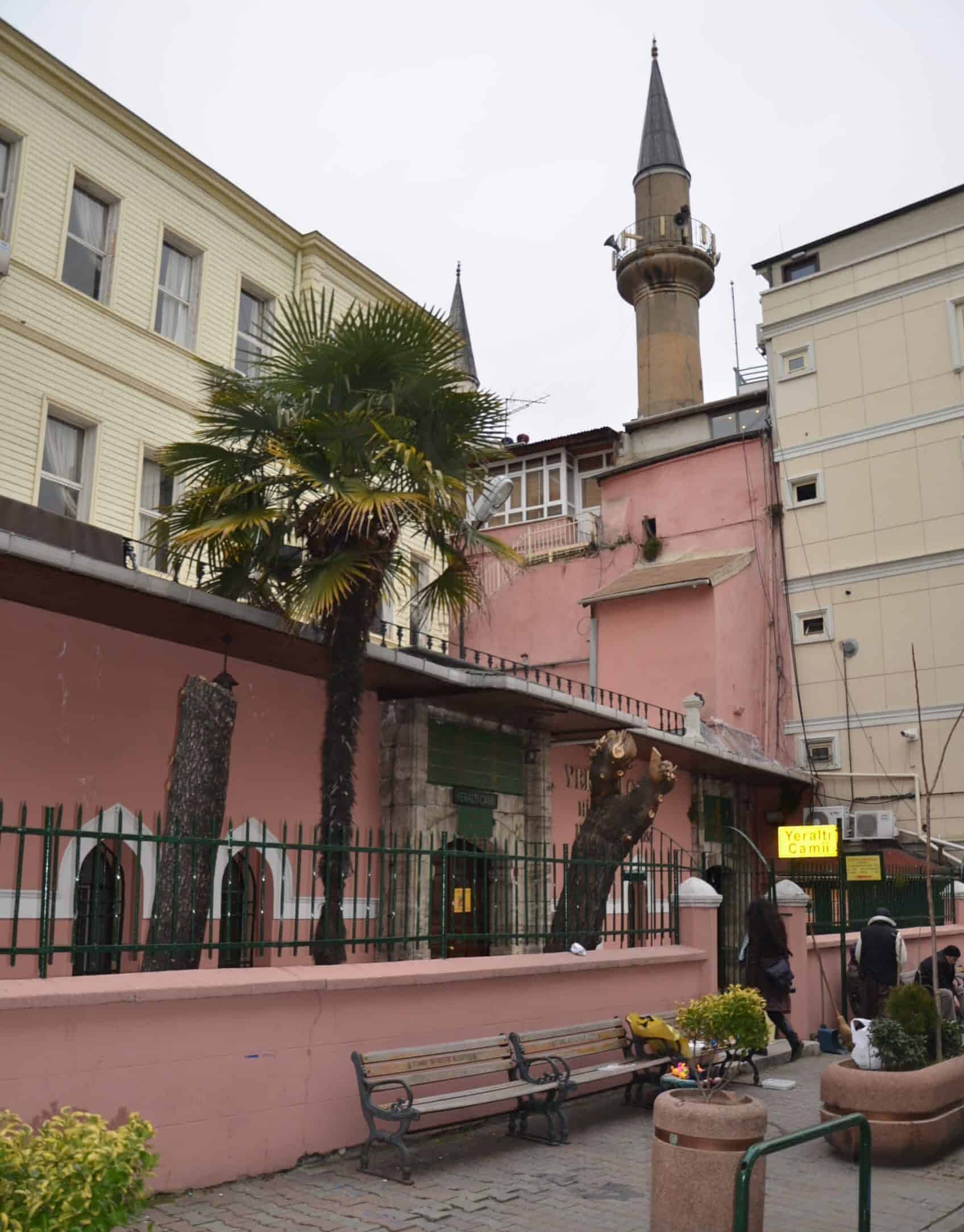 Underground Mosque in Karaköy, Istanbul, Turkey