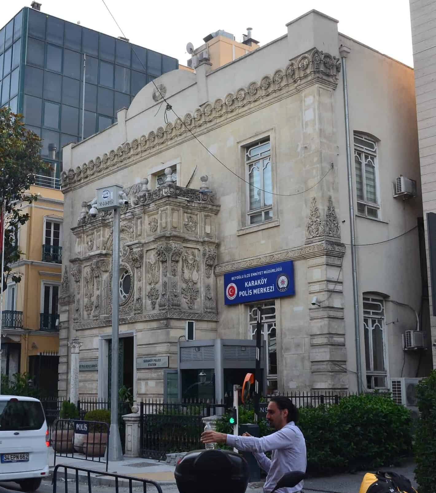 Karaköy Police Station in Karaköy, Istanbul, Turkey