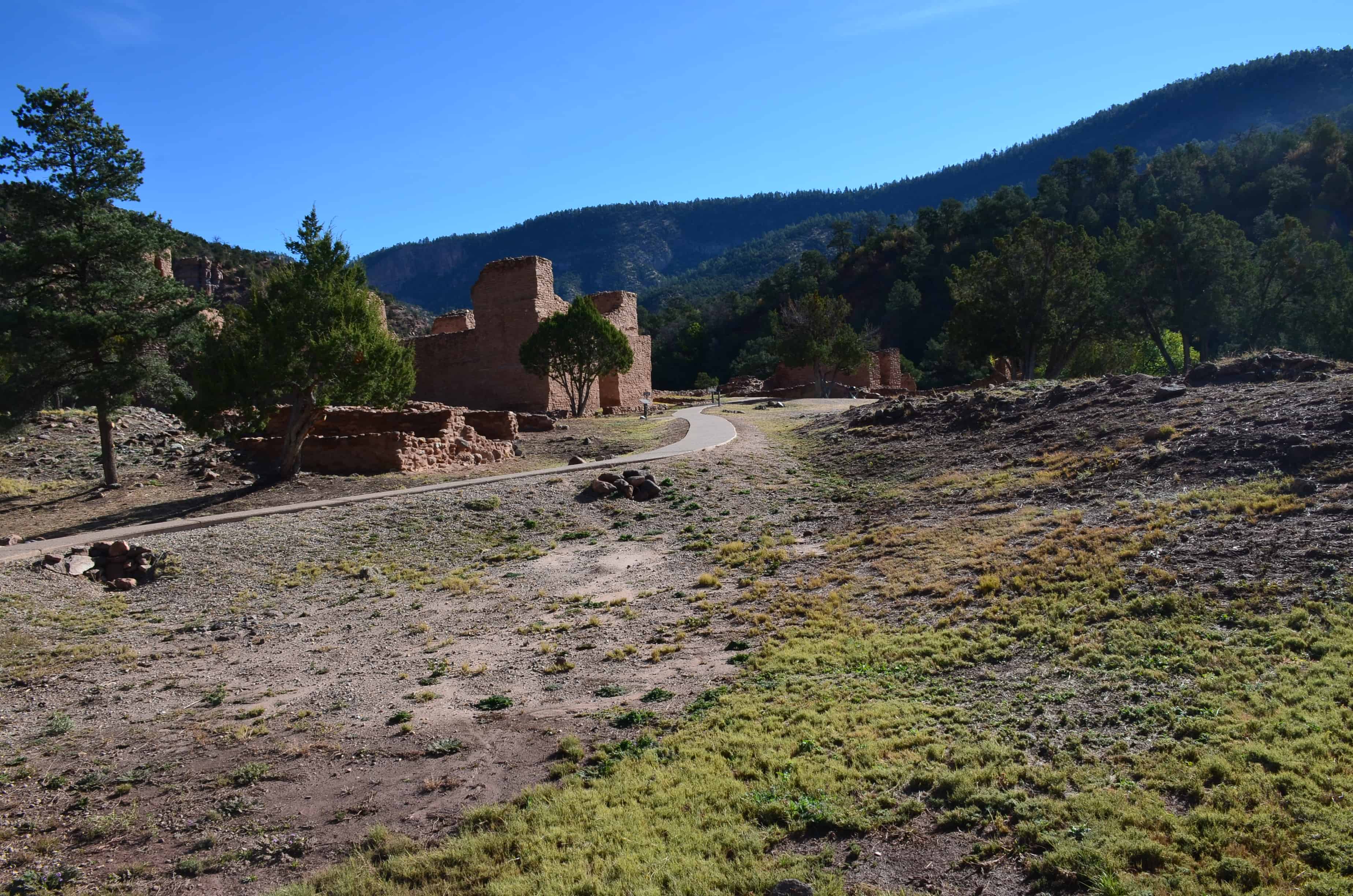 Jemez Historic Site in Jemez Springs, New Mexico