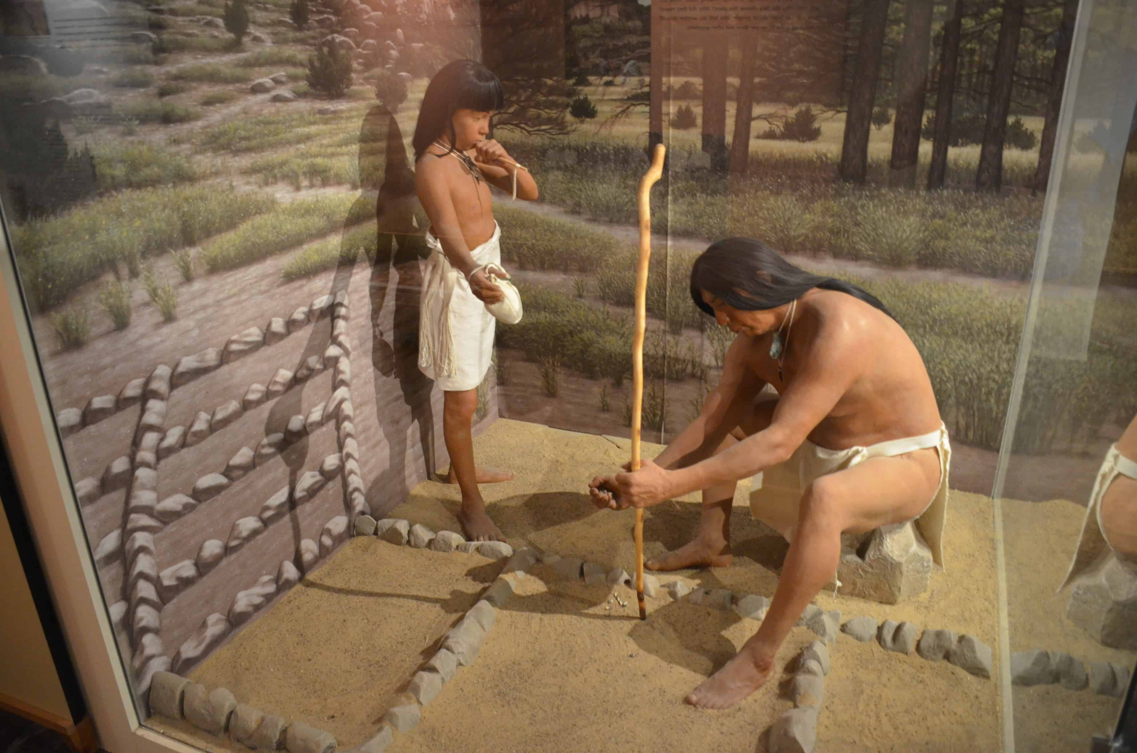 Frijoles Canyon Visitor Center at Bandelier National Monument in New Mexico