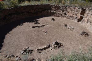 Big Kiva at Bandelier National Monument in New Mexico