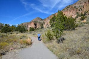 Main Loop Trail at Bandelier National Monument in New Mexico