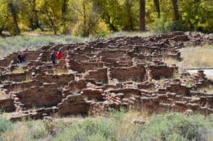 Tyuonyi at Bandelier National Monument in New Mexico