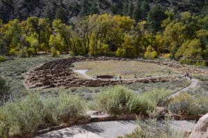 Tyuonyi at Bandelier National Monument in New Mexico