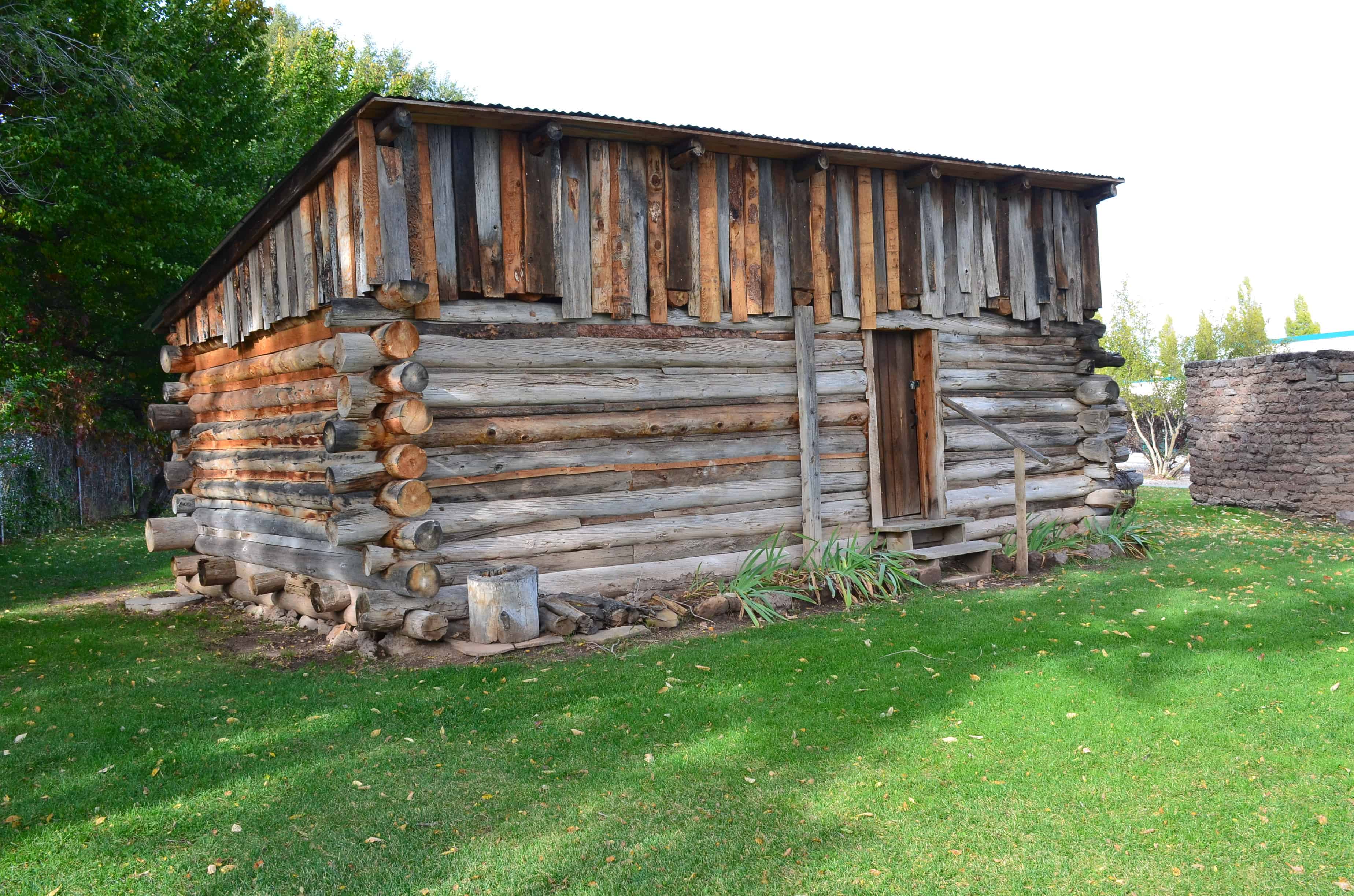 Romero Cabin at Manhattan Project National Historical Park in Los Alamos, New Mexico