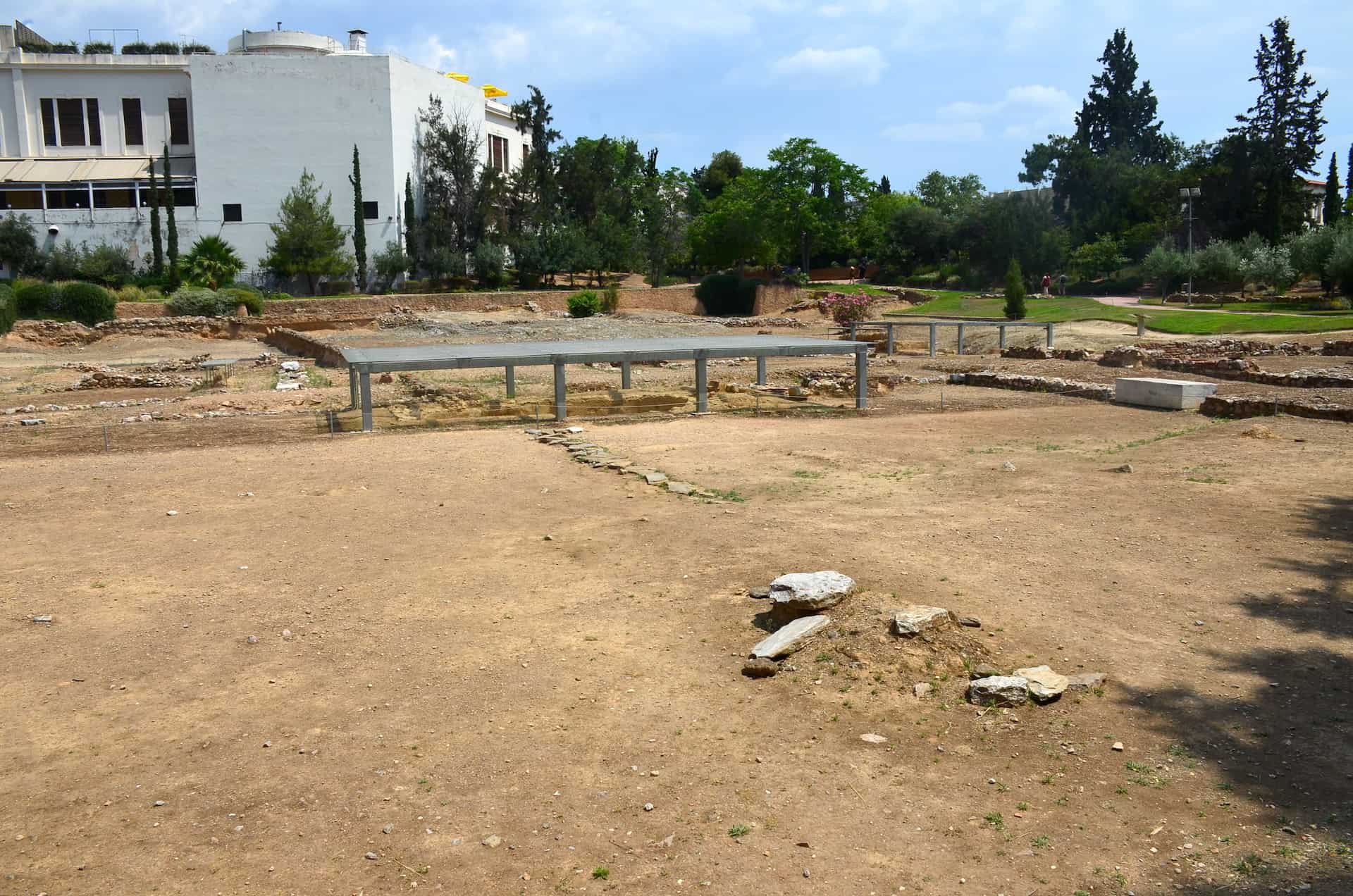 Palaestra at the Lyceum in Athens, Greece