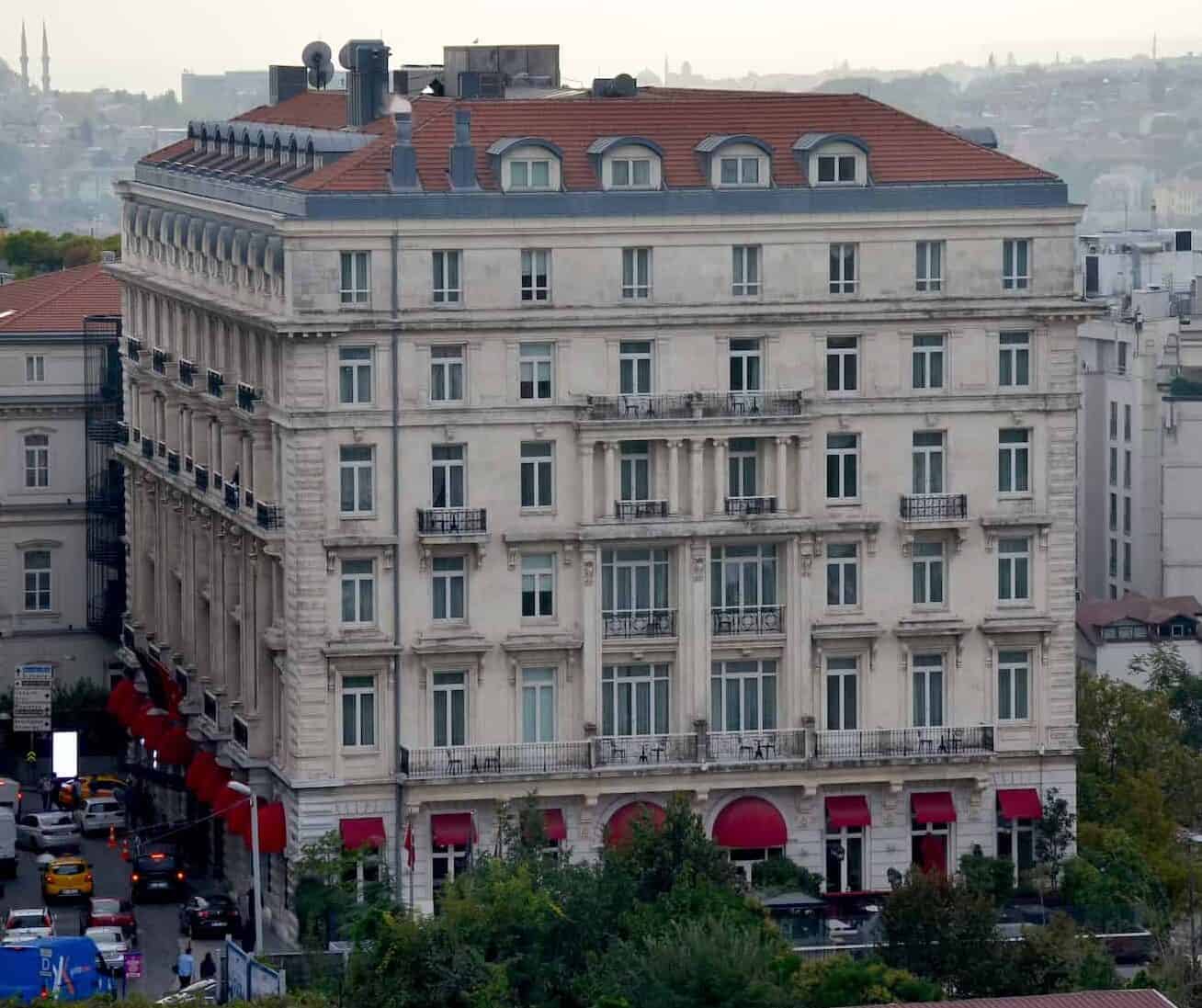 Pera Palace Hotel in Istanbul, Turkey