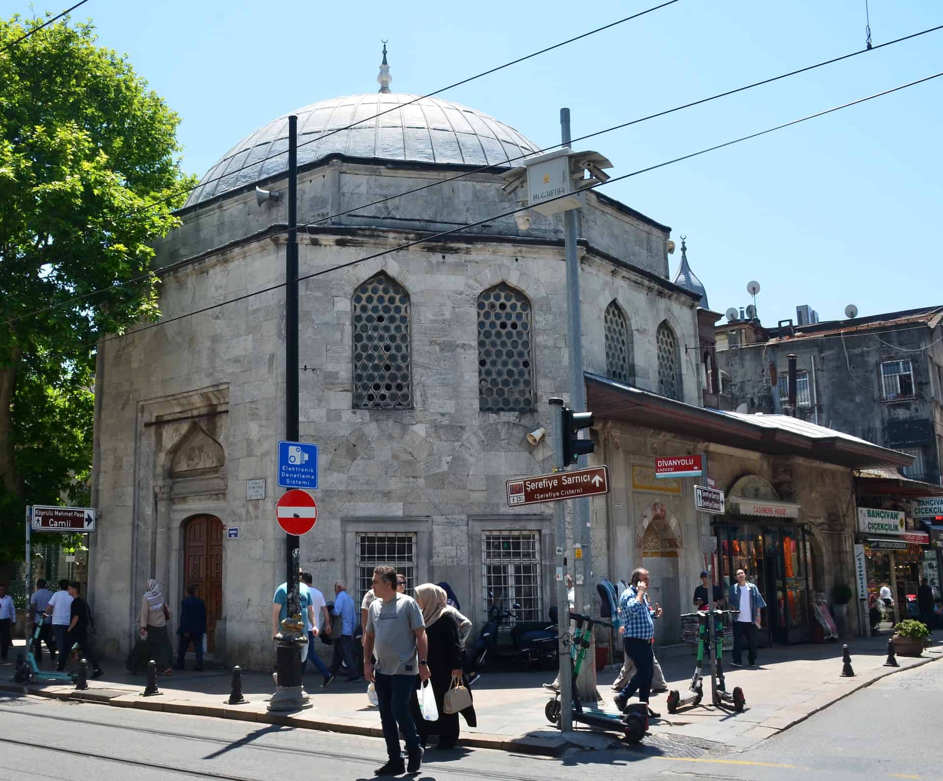 Köprülü Mehmed Pasha Mosque in Çemberlitaş, Istanbul, Turkey